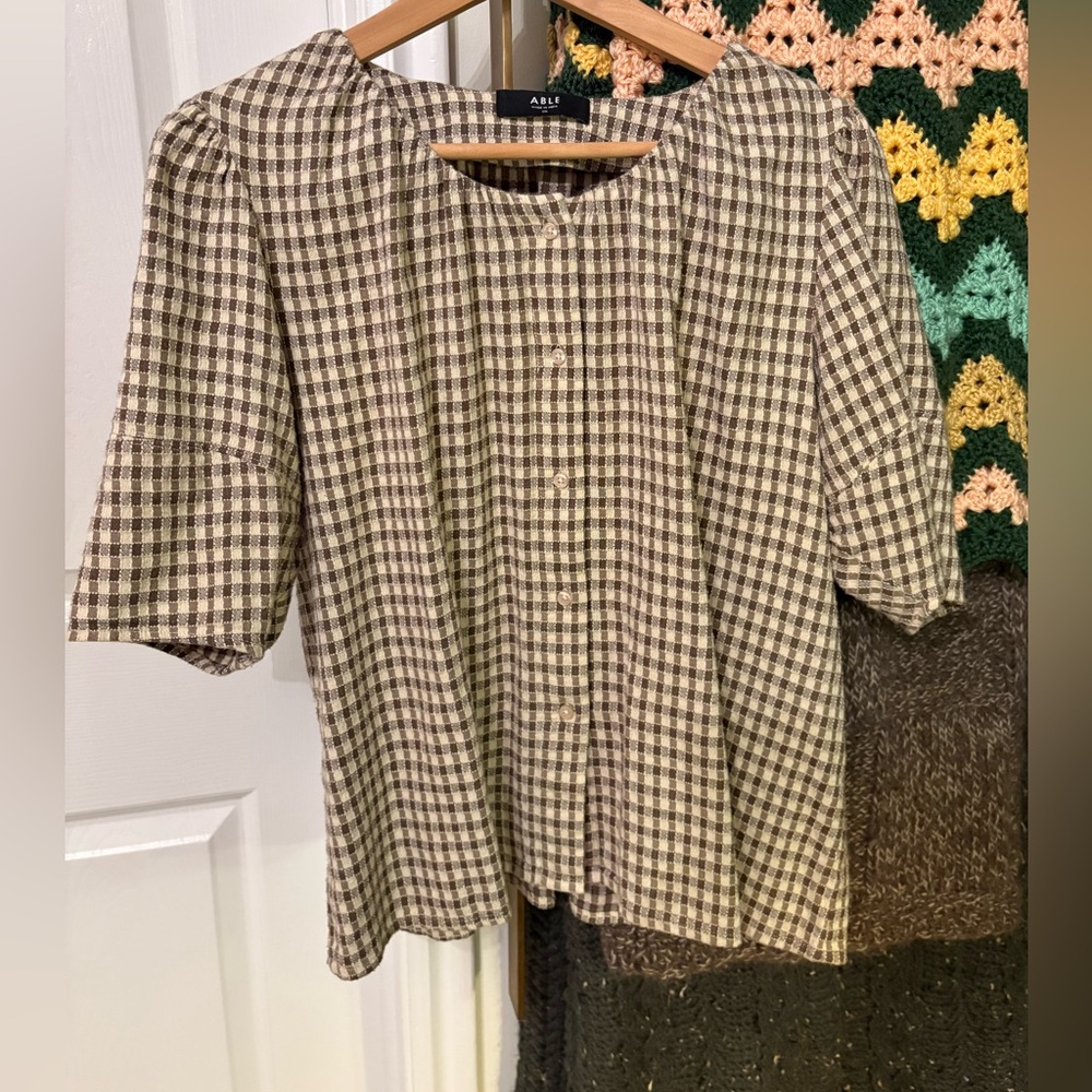 Able Button Down Top - image 1